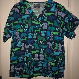 Dog scrub top